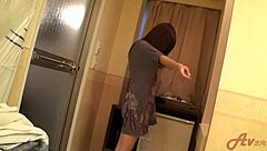 Hey, check out Nao's first POV with creampie and cum in mouth.