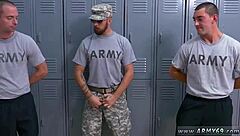 Intense hardcore soldier gay porn session provides extra training for the newbies. They engage in rough, passionate encounters.