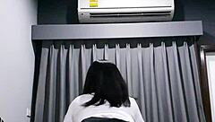 Thai girl surprises with creampie technique