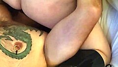 My wife enjoys big black cock creampie as proud cuckold