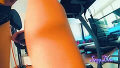 Workout with Me! Watch My Cosplay Fingering on Webcam Now!