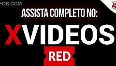 look at this ruiva showing her ass and tits after clothes stripped by the presenter - roberta ruiva