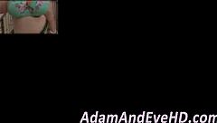 fat busty ho in lingerie gives blowjob