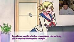 Himiko Toga Receives Handjob and Blowjob Before Hardcore Fucking on Casting Couch Waifu Hub. Anime Boobs and Big Ass Highlighted.