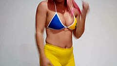 Débora Fantine Dances Special Olympics Tequileiras Do Funk