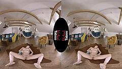 Hey, imagine spreading those long legs wide in a taboo virtual scene with a blonde babe's natural tits on display, POV style, while she masturbates passionately.