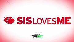 Lucky Stud Surprises Tiny Ginger Stepsis And Stuffs Her Pink Pussy With His Cock