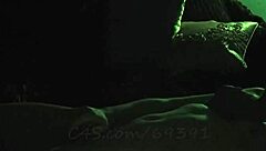 girl gets multiple orgasms from full body massage and blows masseur