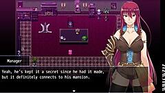 Makina explores the city of ruin in this hentai anime game