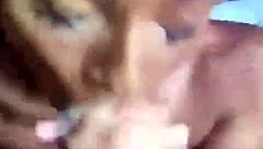 Teanna Trump Delivers Sloppy BJ on Massive BBC