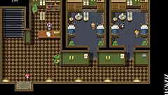 Makina explores the city of ruin in this hentai anime game