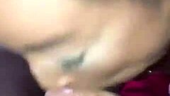 Teanna Trump Delivers Sloppy BJ on Massive BBC