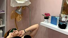 ritafox came in for laser depilation just look at her ass