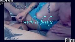 Tease him with small tits in lingerie?