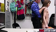 why did you steal, skinny teen? get fucked now