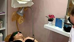 ritafox came in for laser depilation just look at her ass