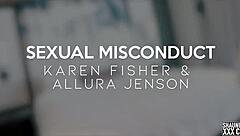 Sexual misconduct teaser with deepthroat and riding