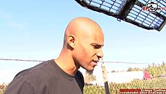 European blonde gets pounded by a monster cock