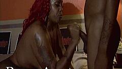 Sasha Love and Mookie Tha Porn Star in a group ebony black amateur scene part 1