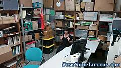 Real thiefs mouth gets jizzed with monster cock in hardcore reality.