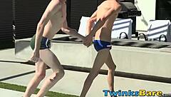 Handsome Twink Blows and Rides Monster Cock