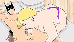 i enjoy this batman cartoon parody with deepthroat scenes