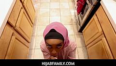 Hijabfamily - Silly American Lily Starfire Gets Fucked by Donnie Rock in POV