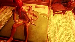 fall of genesis cowgirl scene 2 with intense riding and sex action!