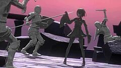 Can Petrified Ricca Resist Turning into a Succubus in This 4K Hentai?