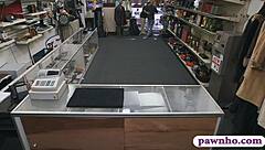 Wife's Secret Office Blowjob or Hidden Railing?