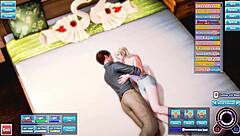 short blonde pleasures and fucks with intense passion 😏.