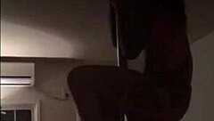 Felicity Feline's Exotic Home Pole Dancing Compilation With Teasing Undressing