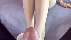 Rip her pantyhose and insert panties