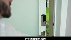 I watch cute arab babe Veronica Valentine bounce her big round ass on lucky stud's cock in POV teen 18+ blowjob scene