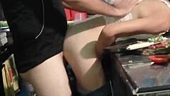 I learn cooking from teacher alexandra who teaches me to cook and fuck how hot this woman is