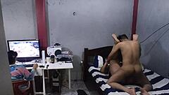 i fuck my friend's stepmother while he plays pc