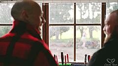 Two dicks fill my holes until I squirt hard!