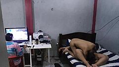 i fuck my friend's stepmother while he plays pc