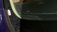 candid public feet masturbation in car