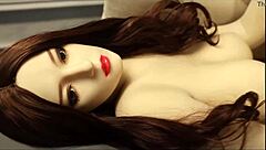 Asian Y Sex Doll Crafted for Wild POV Action. Ever Seen a Hairless 18YO Squirt Like This?