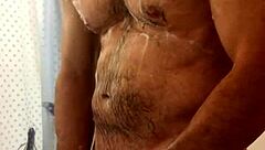 Shower Fun Involving Bathing And Relaxing In The Water Descriptively