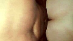 interracial couple in doggystyle with bent over pose