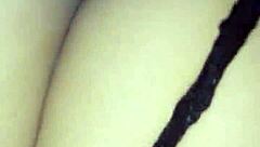 Married Latina amateur enjoys sideways sex with husband