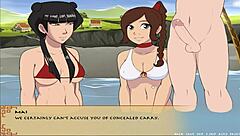 Four Elements Trainer Book 5 Love Part 15 - Korra And Jinora Double Stuffed Creampie?
