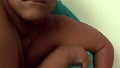 Step Sister Masturbates with Toys and Wants Cum on Back