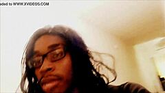 Blonde caught watching porn while sucking monster cock and getting ass fucked.