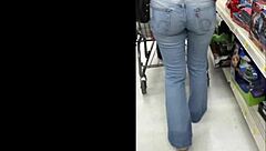 Check Out These Tight Denim Jeans!