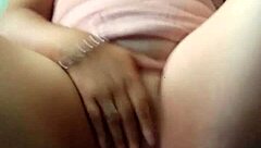 Recording My Girlfriend While She Touches Herself in Amateur Couple Masturbation Session