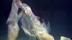 Polcharova And Siskina Dive Into Wet Underwater Passion. Horny Lesbians Explore In Pool.