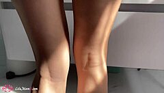 lilu moon takes monster cock deepthroat in bathroom pov, then bent over for cumshot